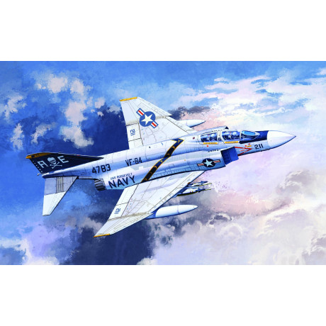 Model Kit letadlo 12305 - F-4J \"VF-84 JOLLY ROGERS\" (1:48)