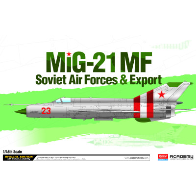 Model Kit letadlo 12311 - Mig-21 MF \"Soviet Air Force & Export\" LE: