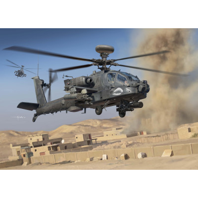Model Kit vrtulník 12551 - U.S.Army AH-64D Block II \"Late Version\"