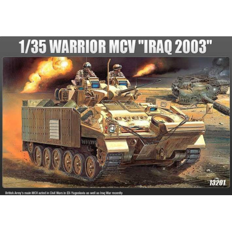 Model Kit military 13201 - WARRIOR MCV \"IRAQ 2003\" (1:35)