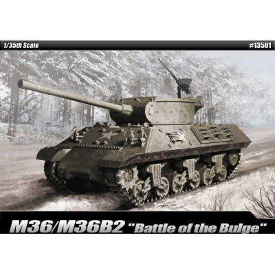 Model Kit tank 13501 - M36/M36B2 \"Battle of the Bulge\" (1:35)