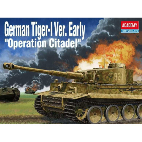 Model Kit tank 13509 - German Tiger-I Ver. EARLY \"Operation Citadel\