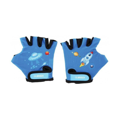 Globber - Dětské ochranné rukavičky XS Rocket Navy Blue