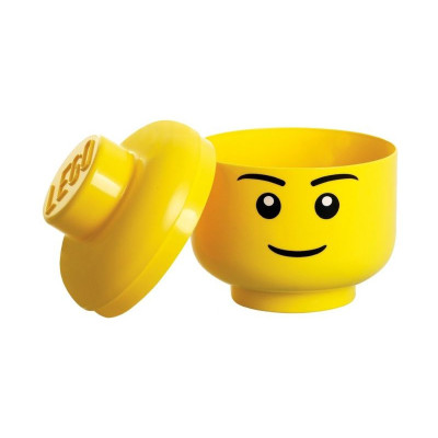 LEGO úložná hlava malá – Skeleton