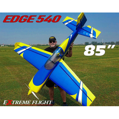 85" Edge 540 - Modrá/Žlutá 2,15m