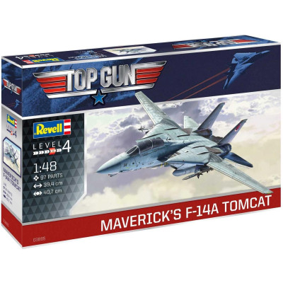 Plastic ModelKit letadlo 03865 - Maverick\'s F-14A Tomcat ‘Top Gun’