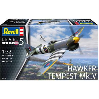 Plastic ModelKit letadlo 03851 - Hawker Tempest V (1:32)