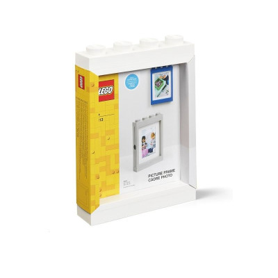 LEGO fotorámeček bílý