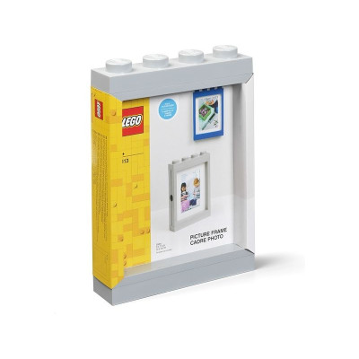 LEGO fotorámeček šedý
