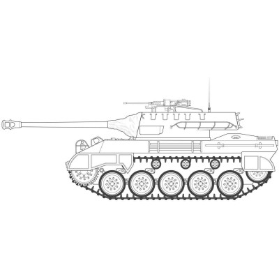 Classic Kit tank A1371 - M-18 Hellcat (1:35)