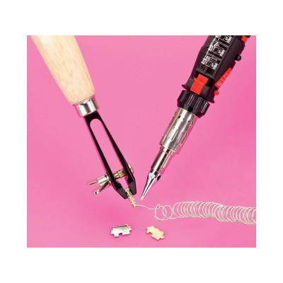 Modelcraft mini ruční svěrka s dřěvěnou rukojetí