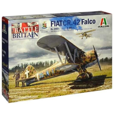 Model Kit letadlo 2801 - FIAT CR.42 Falco (1:48)