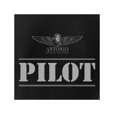 Antonio pánská polokošile Pilot černá XL