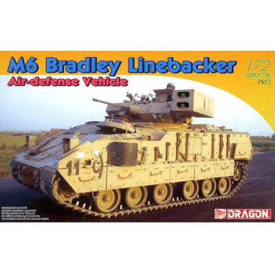 Model Kit military 7624 - M6 Bradley Linebacker Air-defense Vehicle (