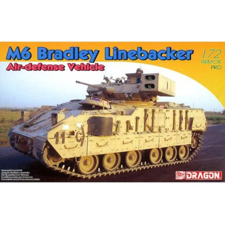 Model Kit military 7624 - M6 Bradley Linebacker Air-defense Vehicle (