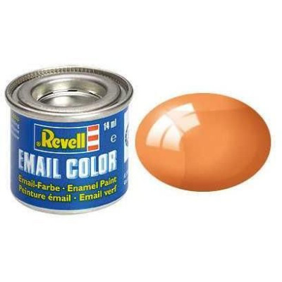 Barva Revell emailová - 32730: transparentní oranžová (orange clear)