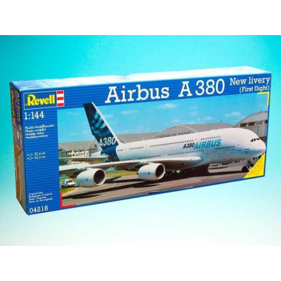 Plastic ModelKit letadlo 04218 - Airbus A380 \"New Livery\" (1:144)
