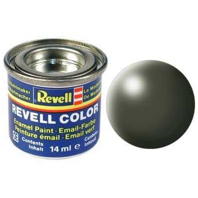 Barva Revell emailová - 32361: hedvábná olivově zelená (olive green s