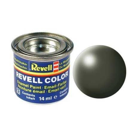 Barva Revell emailová - 32361: hedvábná olivově zelená (olive green s