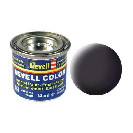 Barva Revell emailová - 32106: matná dehtově černá (tar mat)