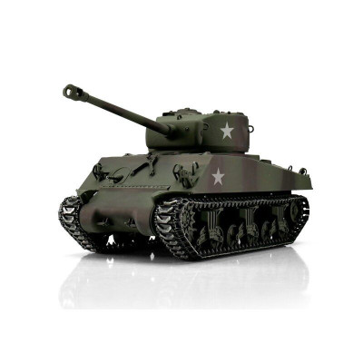 TORRO tank PRO 1/16 RC M4A3 Sherman 76mm maskovací kamufláž - infra I