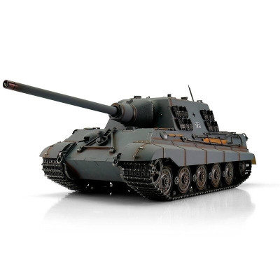 TORRO tank PRO 1/16 RC Jagdtiger šedá kamufláž - infra IR - kouř z hl