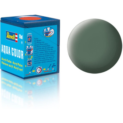 Barva Revell akrylová - 36167: matná zelenavě šedá (greenish grey mat