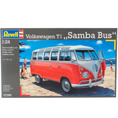 Plastic ModelKit auto 07399 - VW T1 SAMBA BUS (1:24)