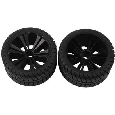 REVELL - REVELLUTIONS (47218) - Set 2x Rear Wheel for Muscle Car, bla
