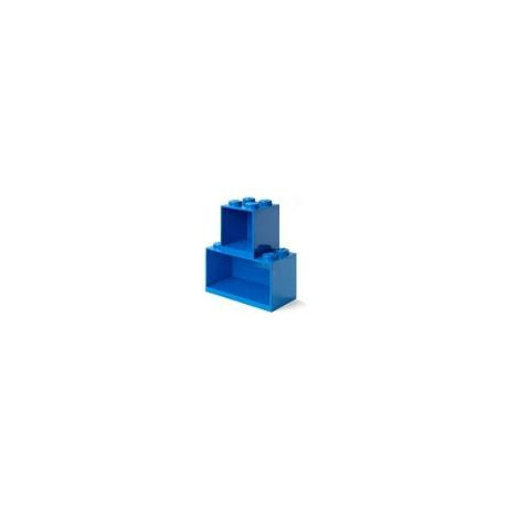 LEGO Brick závěsné police modré, set 2ks