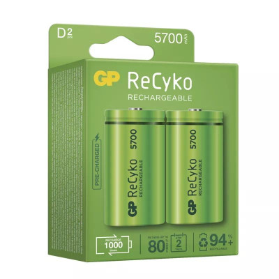 Nabíjacia batéria GP ReCyko 3000 (C) 2 ks