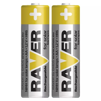 Nabíjacia batéria RAVER 600 mAh HR6 (AA) /2ks