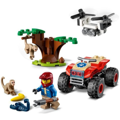 LEGO City - Záchranářská čtyřkolka do divočiny