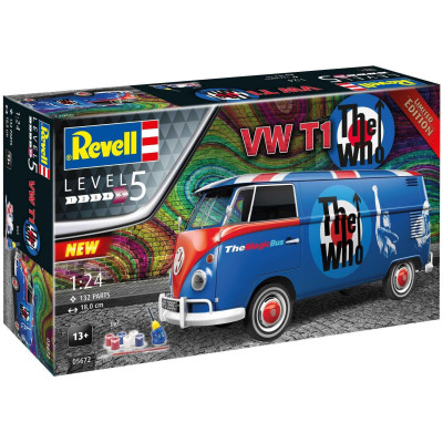 Gift-Set auto 05672 - VW T1 \"The Who\" (1:24)
