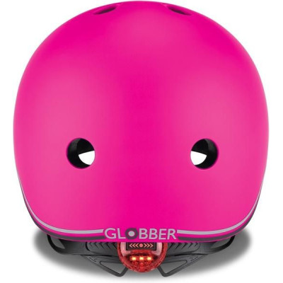 Globber - Dětská přilba Go Up Lights Neon Pink XXS/XS