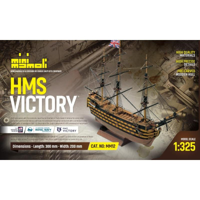 MINI MAMOLI H.M.S. Victory 1:325 kit