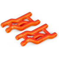 Traxxas ramena závěsu předních kol HD oranžové (2) - Vyrobeno z odolného kompozitního materiálu pro vysoké zatížení. Poskytuje ideální poměr pružnosti a to i v chladném počasí.