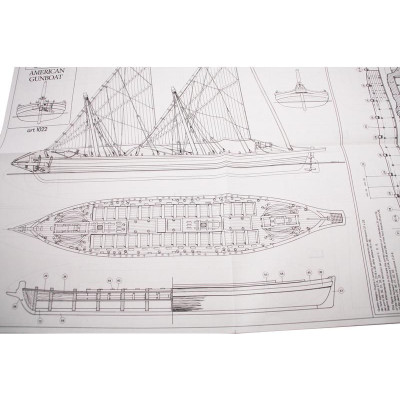 AMATI Arrow bitevní loď 1814 1:55 kit
