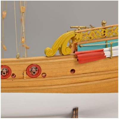 AMATI Sciabecco pirátská loď 1753 1:60 kit