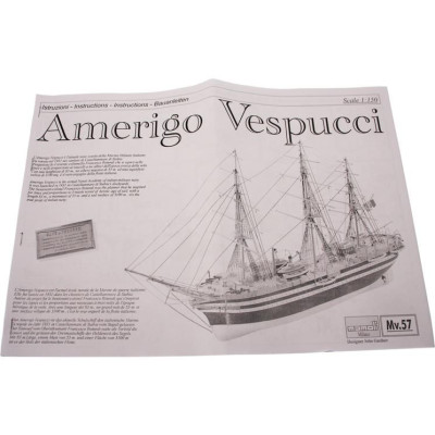 MAMOLI Amerigo Vespucci 1931 1:150 kit