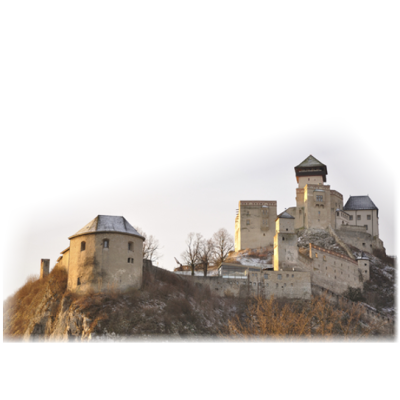 Trenčianský hrad 1:400