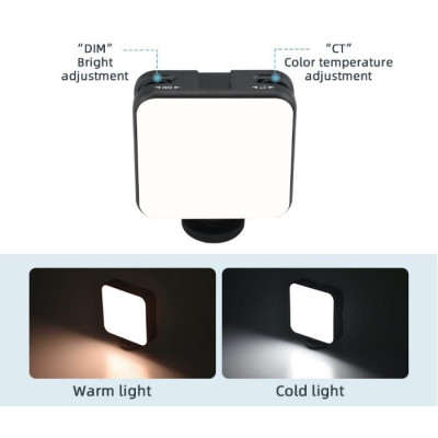 LED Fill Light for Tablets / Smartphones (Type 2)(With Battery)