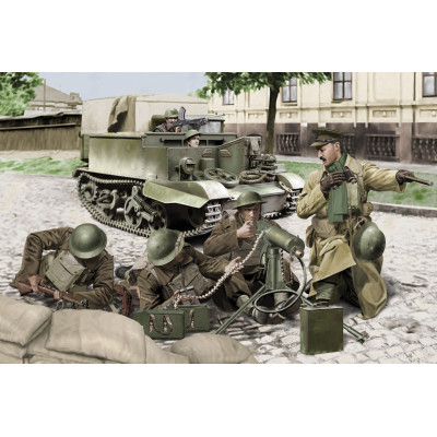 Model Kit figurky 6552 - BRITISH EXPEDITONARY FORCE, FRANCE 1940 (1:3