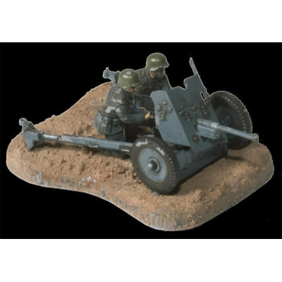 Wargames (WWII) figurky 6114 - German Gun Pak-36 with Crew (1:72)
