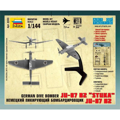 Wargames (WWII) letadlo 6123 - Junkers JU-87 Stuka (1:144)