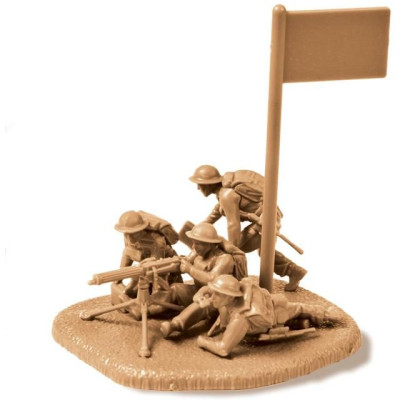 Wargames (WWII) figurky 6167 - British Machine Gun with crew 1939-42 (1:72)