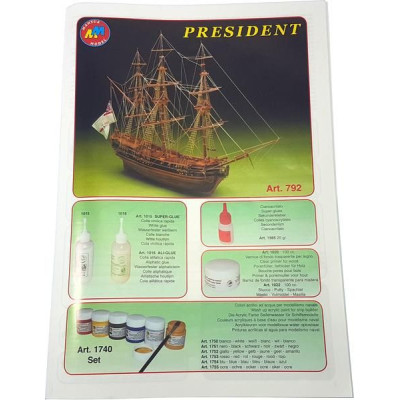 Mantua Model President 1:60 kit