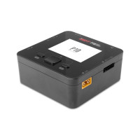 Miniaturní dvoukanálový rychlonabíječ s balancery pro 1–16čl. NiCd/NiMH, 1–6čl. Li-Po/Li-ion/Li-Fe/LiHV/ULiHV, 2–20V Pb proudem 2x 0,2–10 A (max. 2x250 W). Napájení 10–30 V. Měření vnitřního odporu, USB-C port pro aktualizaci.