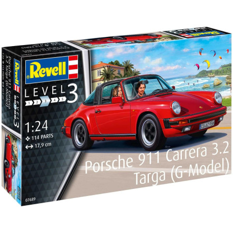 Plastic ModelKit auto 07689 - Porsche 911 Targa (G-Model) (1:24)