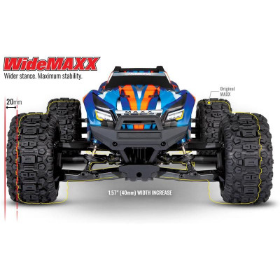 Traxxas Maxx 1:8 4WD TQi RTR modrý
